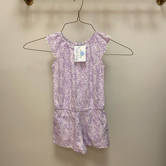 Eyelet and Ivy Romper - Picture 1 of 3